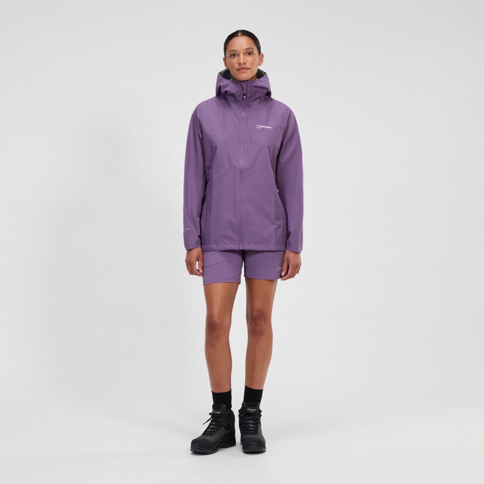 Wasserdichte Deluge Pro 3.0 Damen-Jacke - Violett