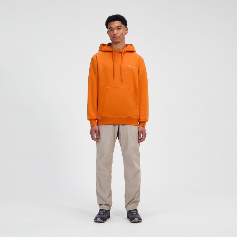 Grappled Kapuzenpullover für Herren - Orange