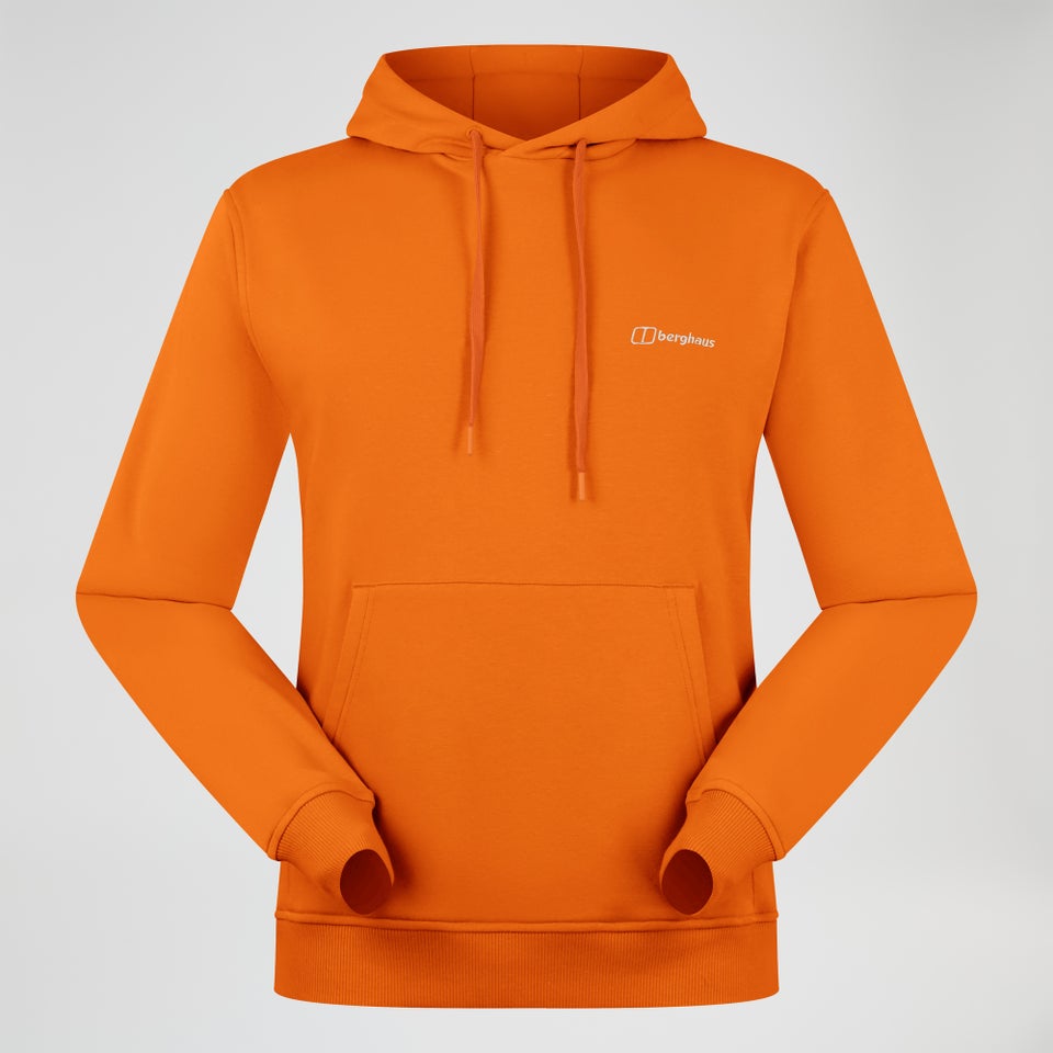 Grappled Kapuzenpullover für Herren - Orange