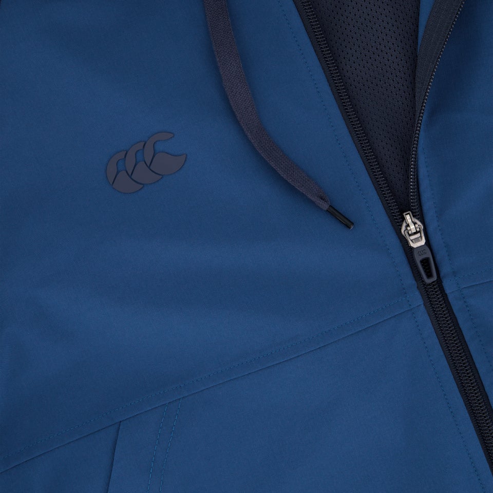 Womens Tempo+ Full Zip Hooded Jacket Navy