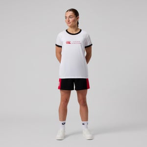 CANTERBURY W LEGENDS RINGER T-SHIRT AF WHITE - 12