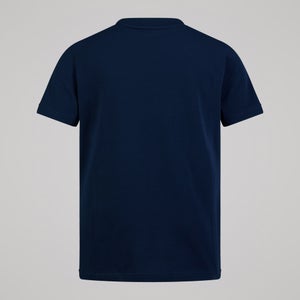 KIDS NO DROP KICKS T-SHIRT NAVY