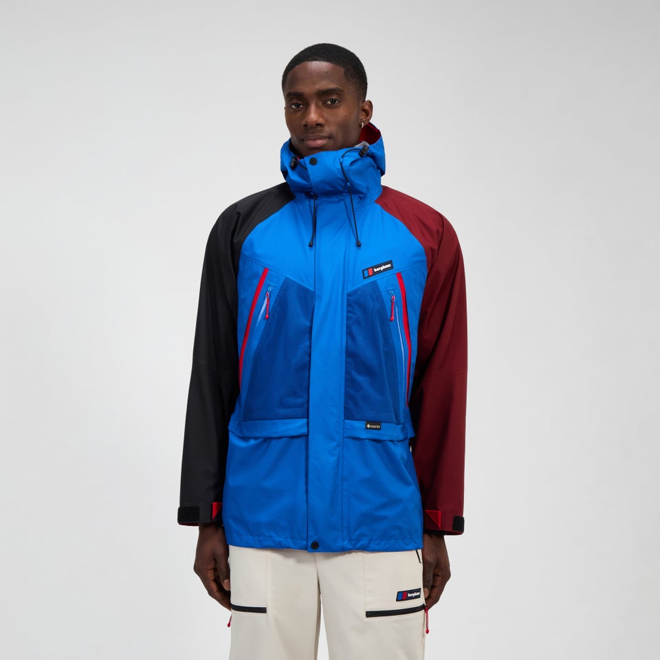 Unisex Storm 25 Gore-Tex Jacke - Blau/Rot