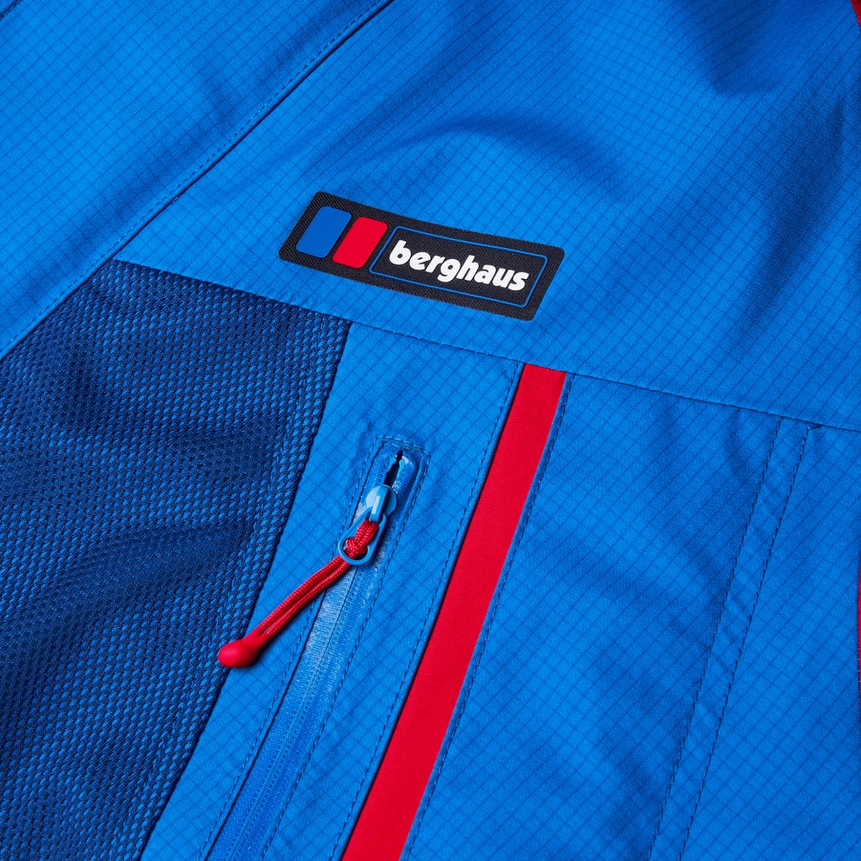 Unisex Storm 25 Gore-Tex Jacke - Blau/Rot