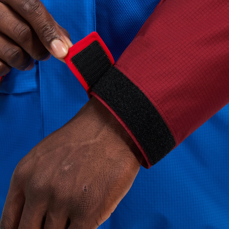 Unisex Storm 25 Gore-Tex Jacke - Blau/Rot