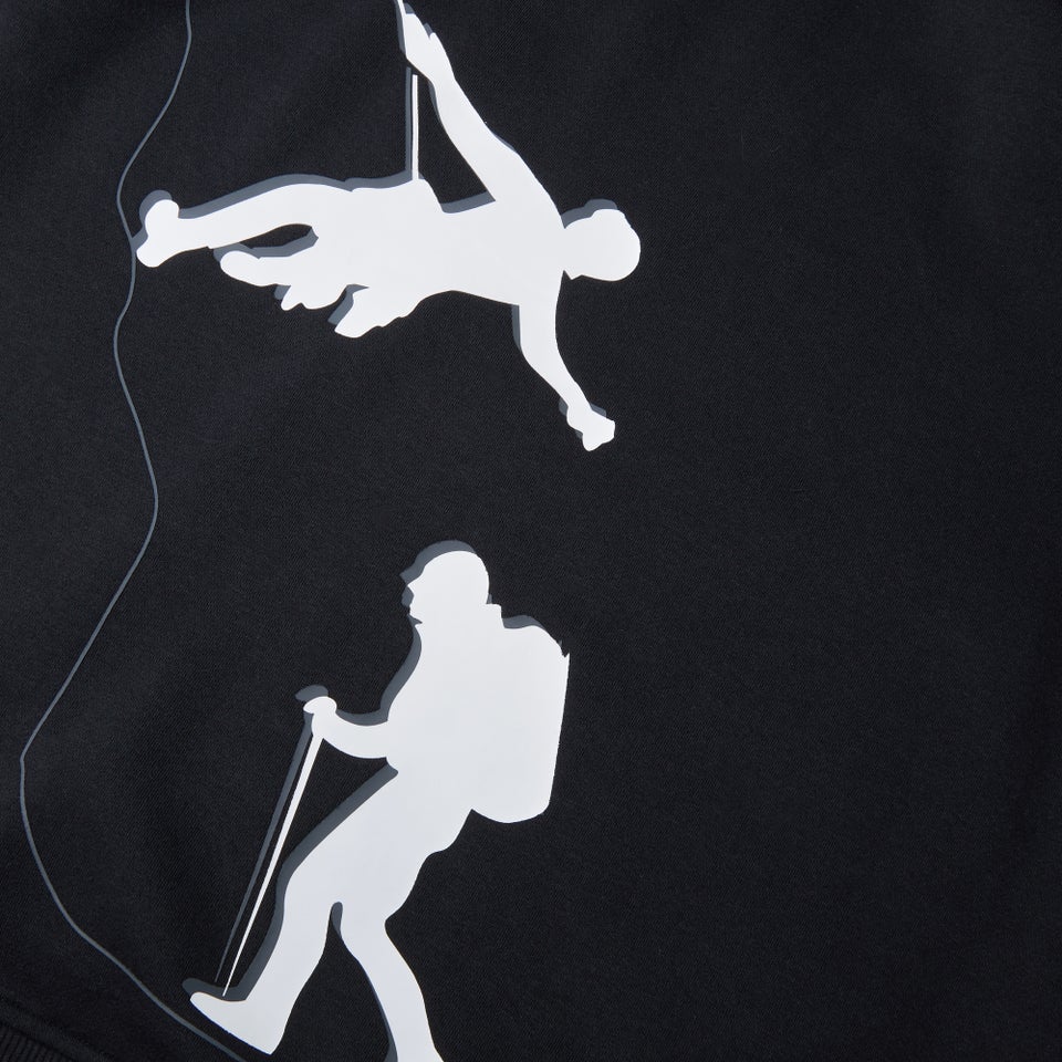 Grappled Kapuzenpullover für Herren - Schwarz