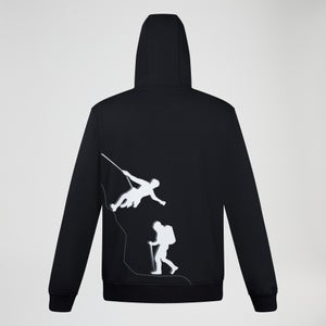 Grappled Kapuzenpullover für Herren - Schwarz