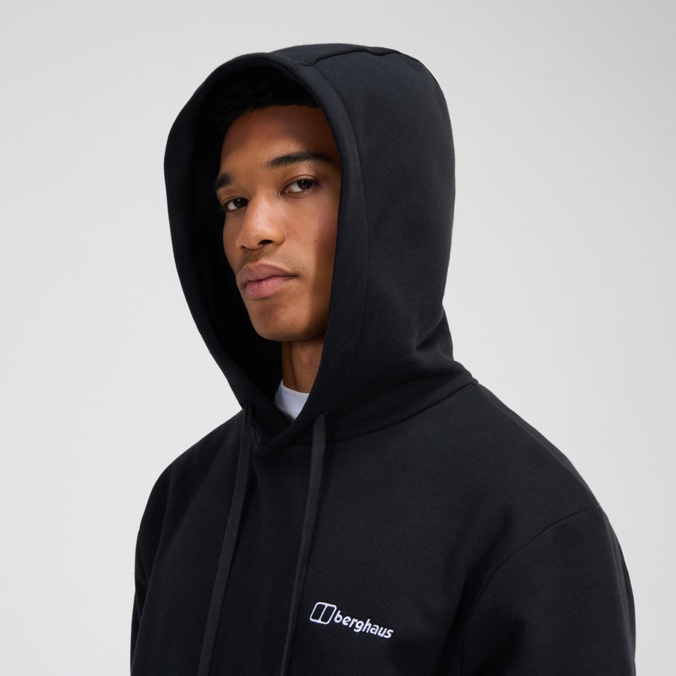 Grappled Kapuzenpullover für Herren - Schwarz