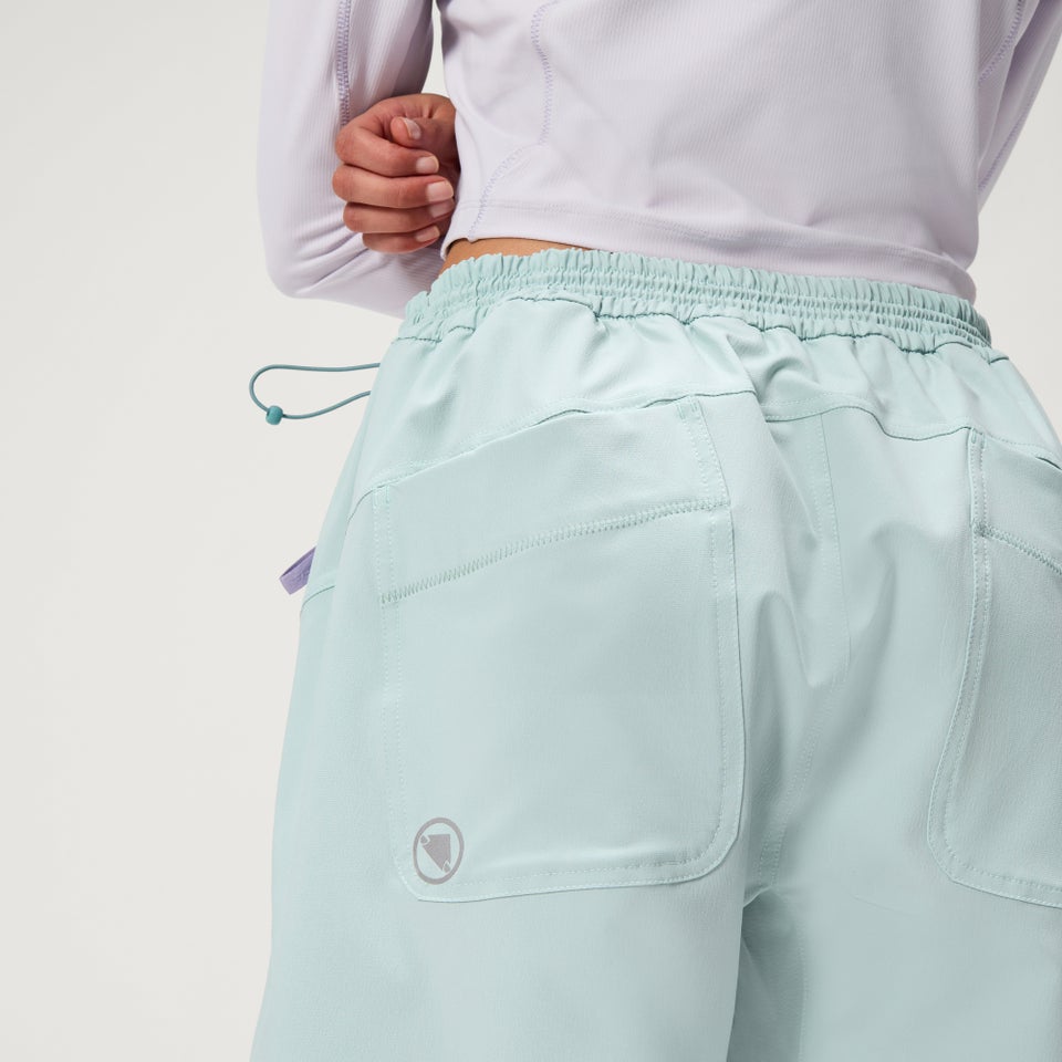 Women's SulTrac Pull On 10" Shorts - Cloud Blue