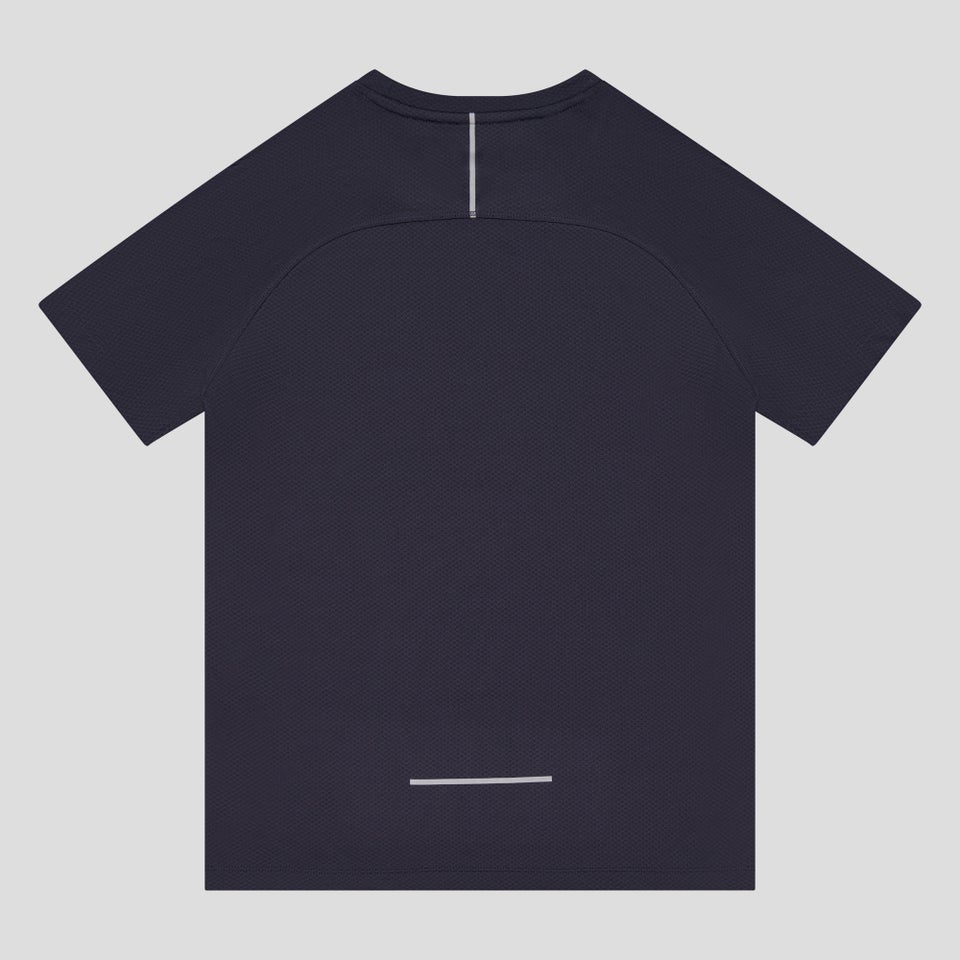 Junior Unisex Tempo+ Printed Training Tee Navy