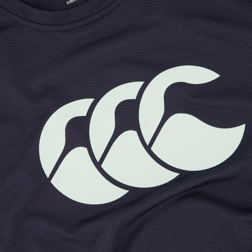 Junior Unisex Tempo+ Printed Training Tee Navy