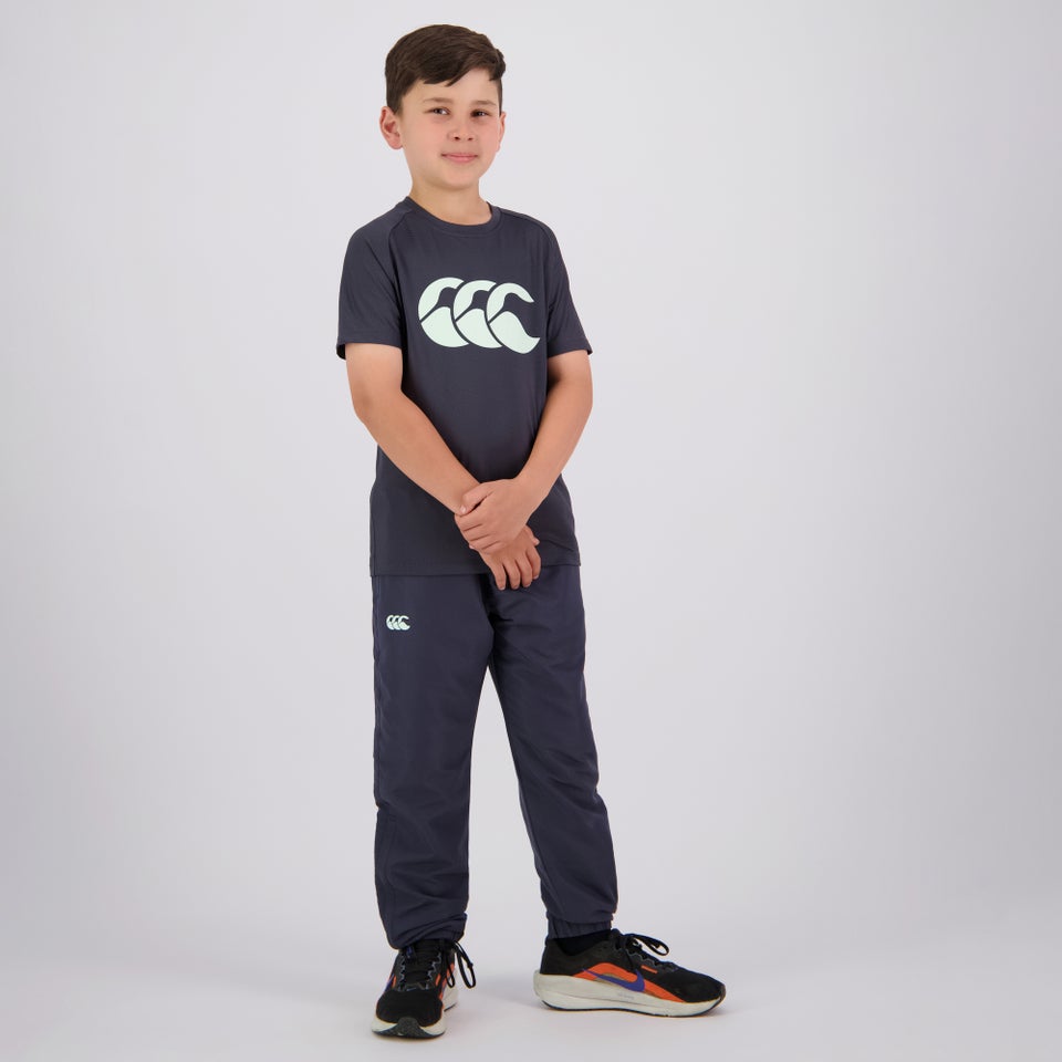 Junior Unisex Tempo+ Printed Training Tee Navy