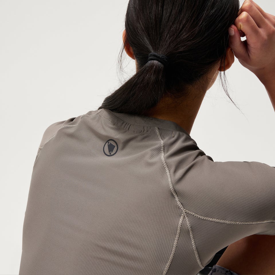 SULTRAC kurzärmeliges T-Shirt für Damen - Grau