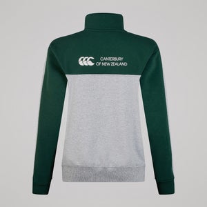 WOMENS LEGENDS QUARTER-ZIP GREY- 8