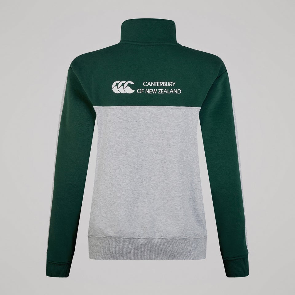 WOMENS LEGENDS QUARTER-ZIP GREY- 8