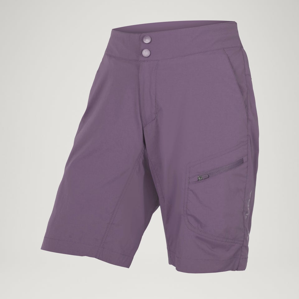 Women's Hummvee Lite Shorts (With Liner) - Rannoch Pink