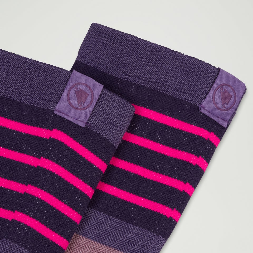 Block Socks - Bramble