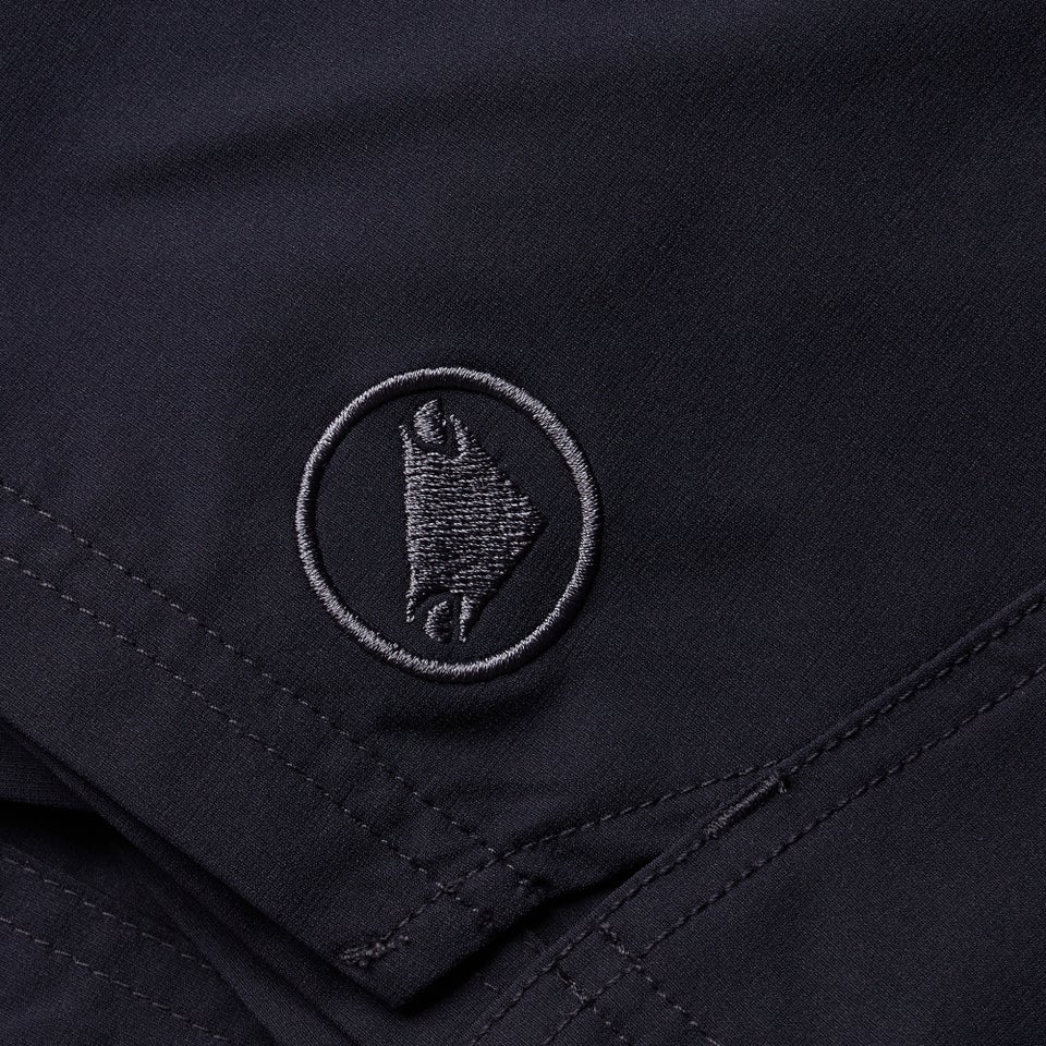 Men's Loop Baggy Shorts (With Liner) - Black