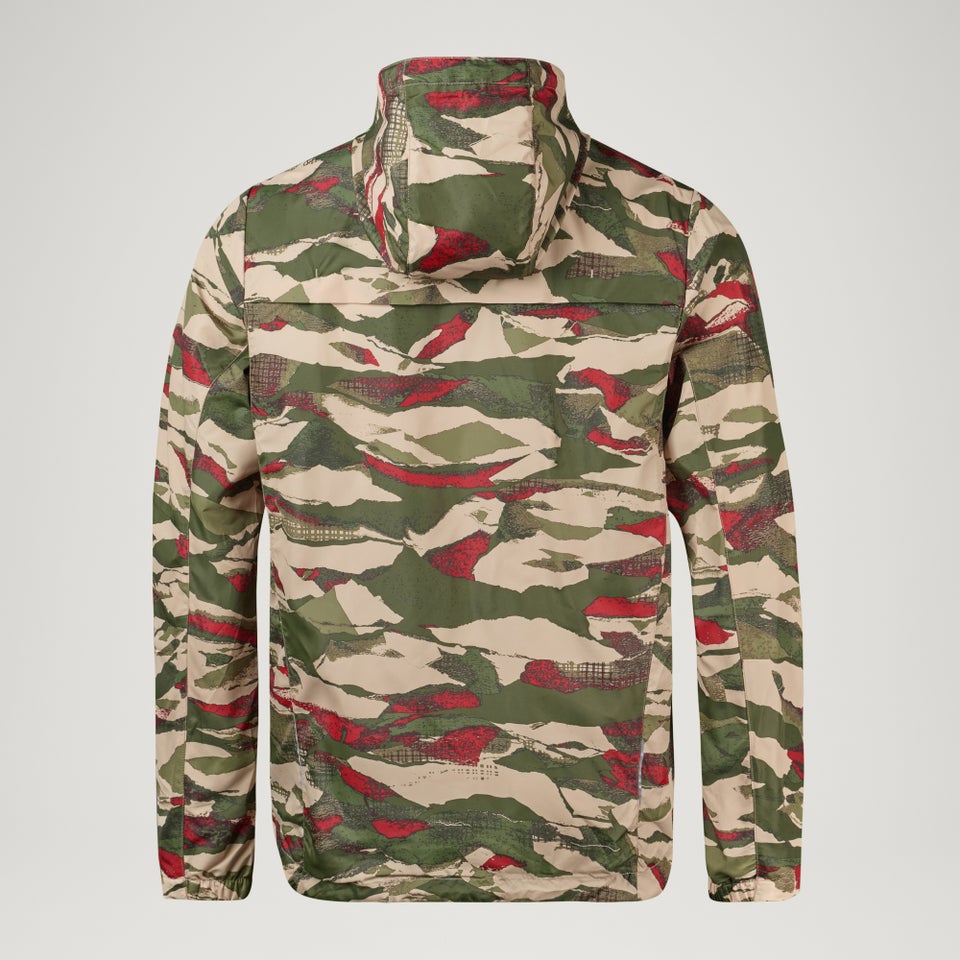 Men's Hummvee Windproof Shell Jacket - Tweed Green