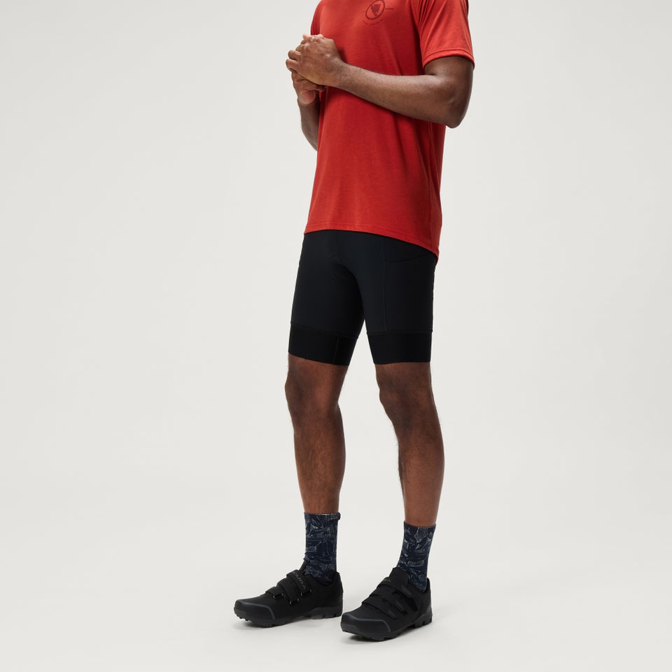 Men's Loop Waist Shorts - Black