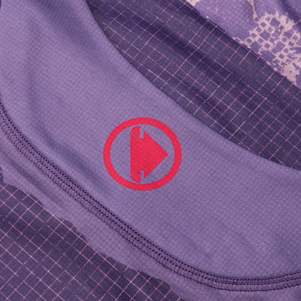 Women's Ltd Patchwork S/S Tee - Bramble