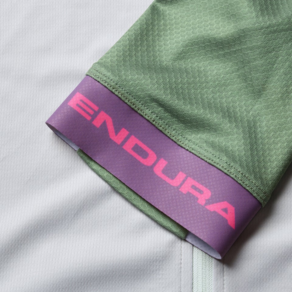 CHROMA BLOCK FS260 kurzärmeliges Trikot mit Print für Damen - Grau