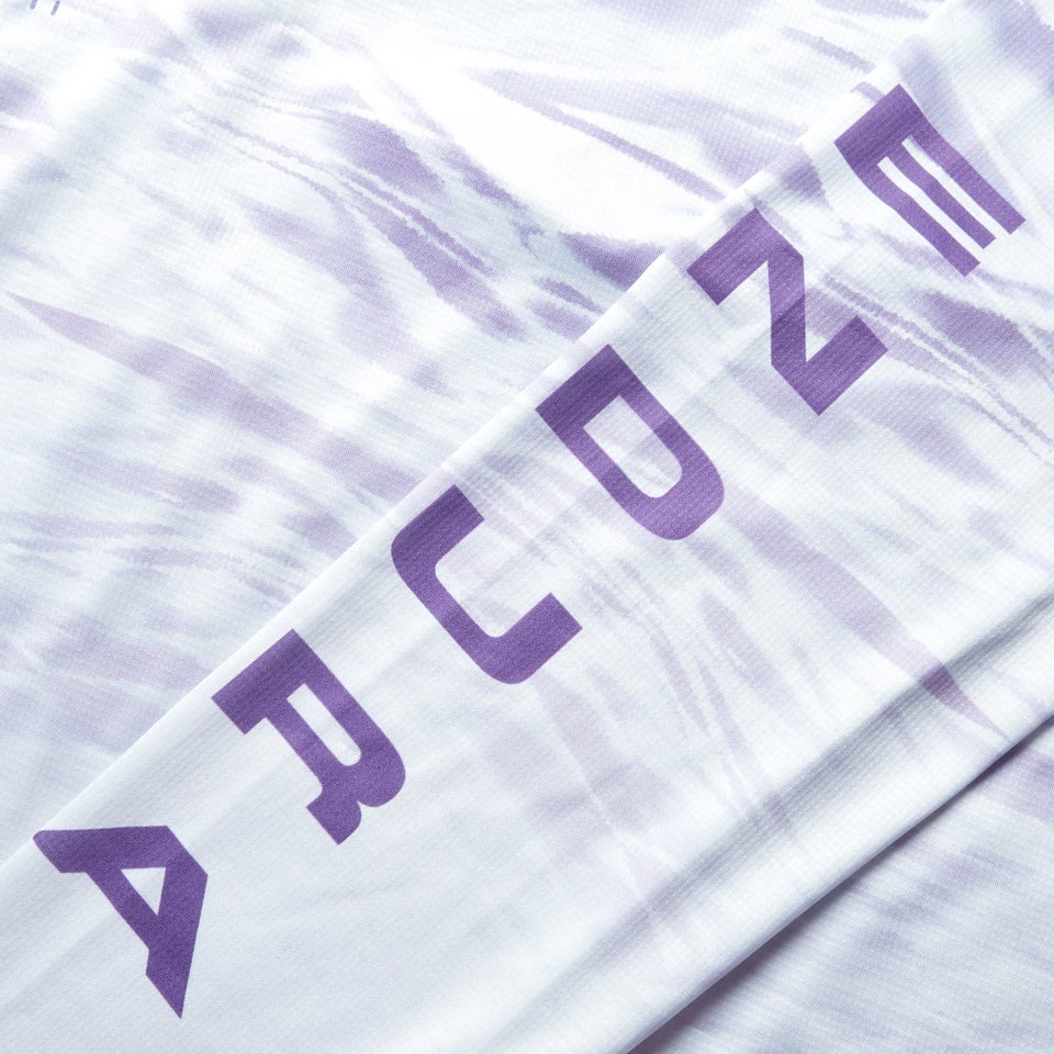 Women's Ltd Marble Print L/S Tee  - Heather