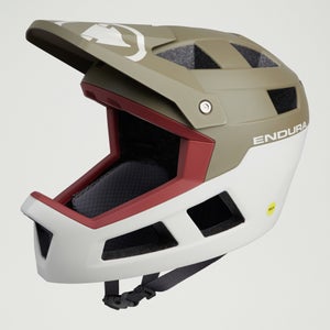 SingleTrack Full Face Mips® Helmet - Tweed Green