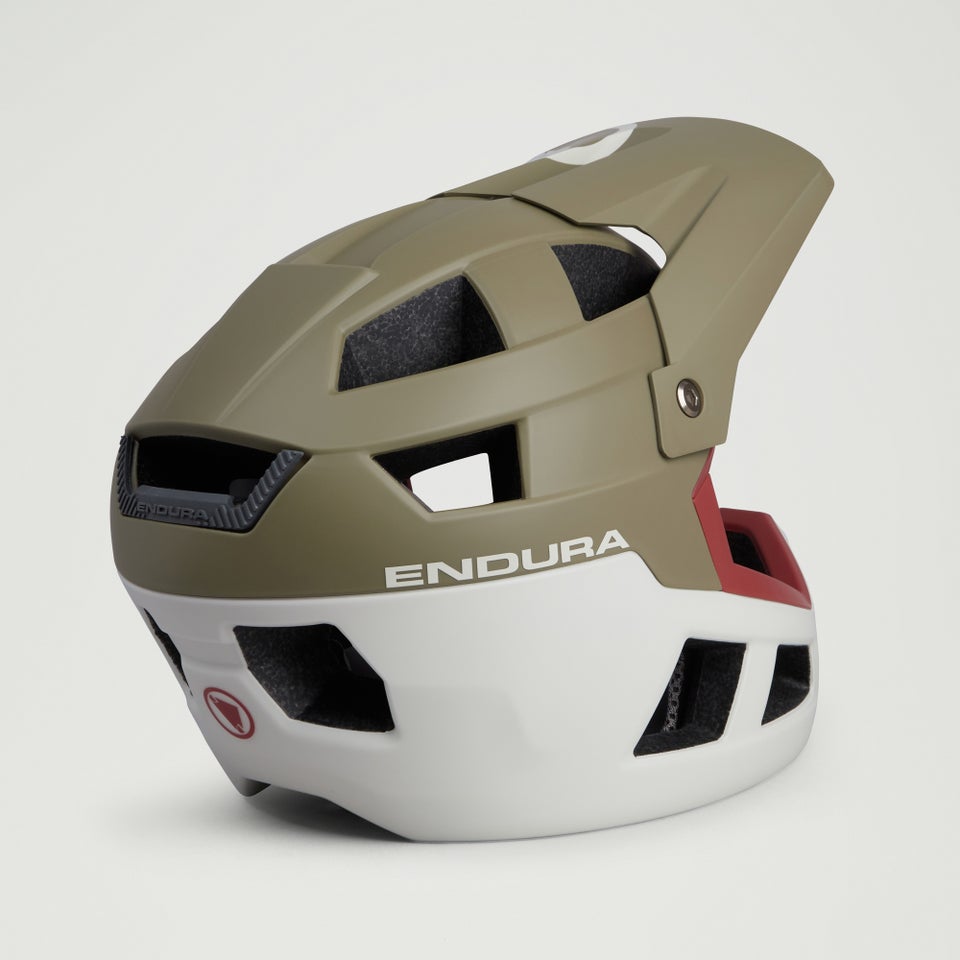 SingleTrack Full Face Mips® Helmet - Tweed Green
