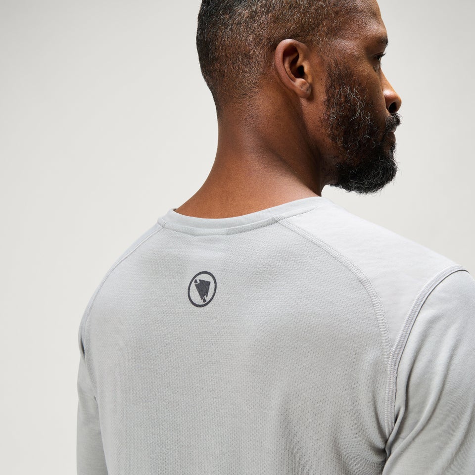Men's Loop L/S Tech Tee - Dreich Gray