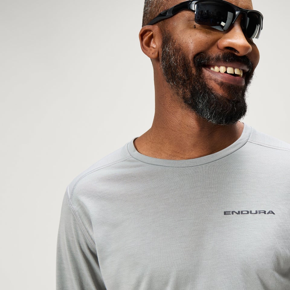 Men's Loop L/S Tech Tee - Dreich Gray