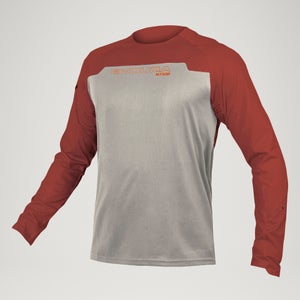 Men's MT500 Burner L/S Jersey - Brick