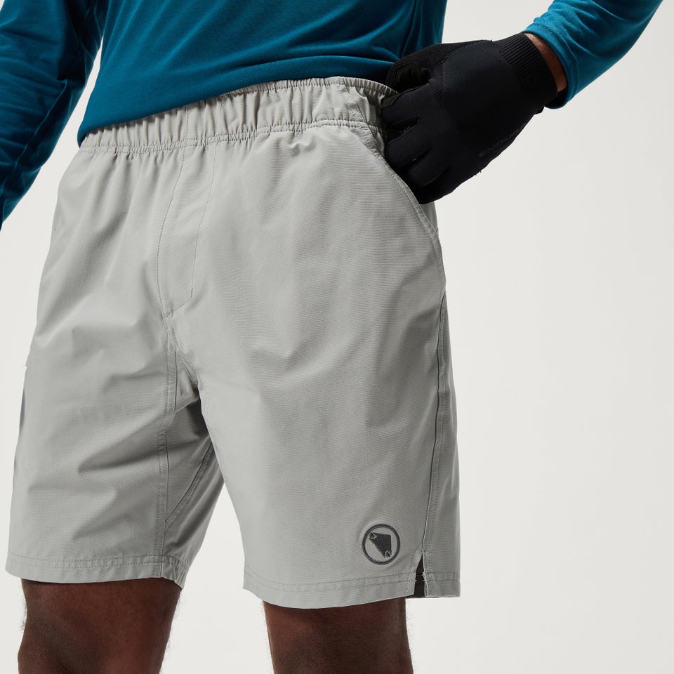 Men's Loop Baggy Shorts (With Liner) - Dreich Grey