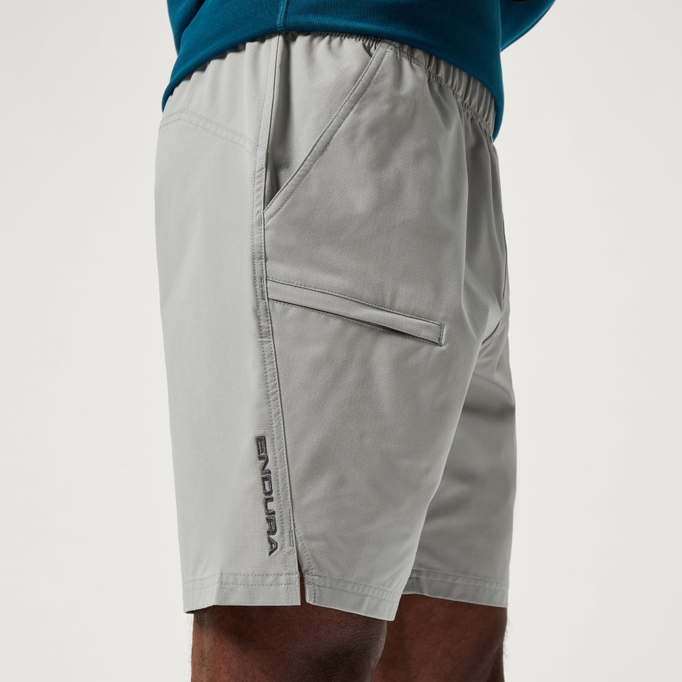 Men's Loop Baggy Shorts (With Liner) - Dreich Grey