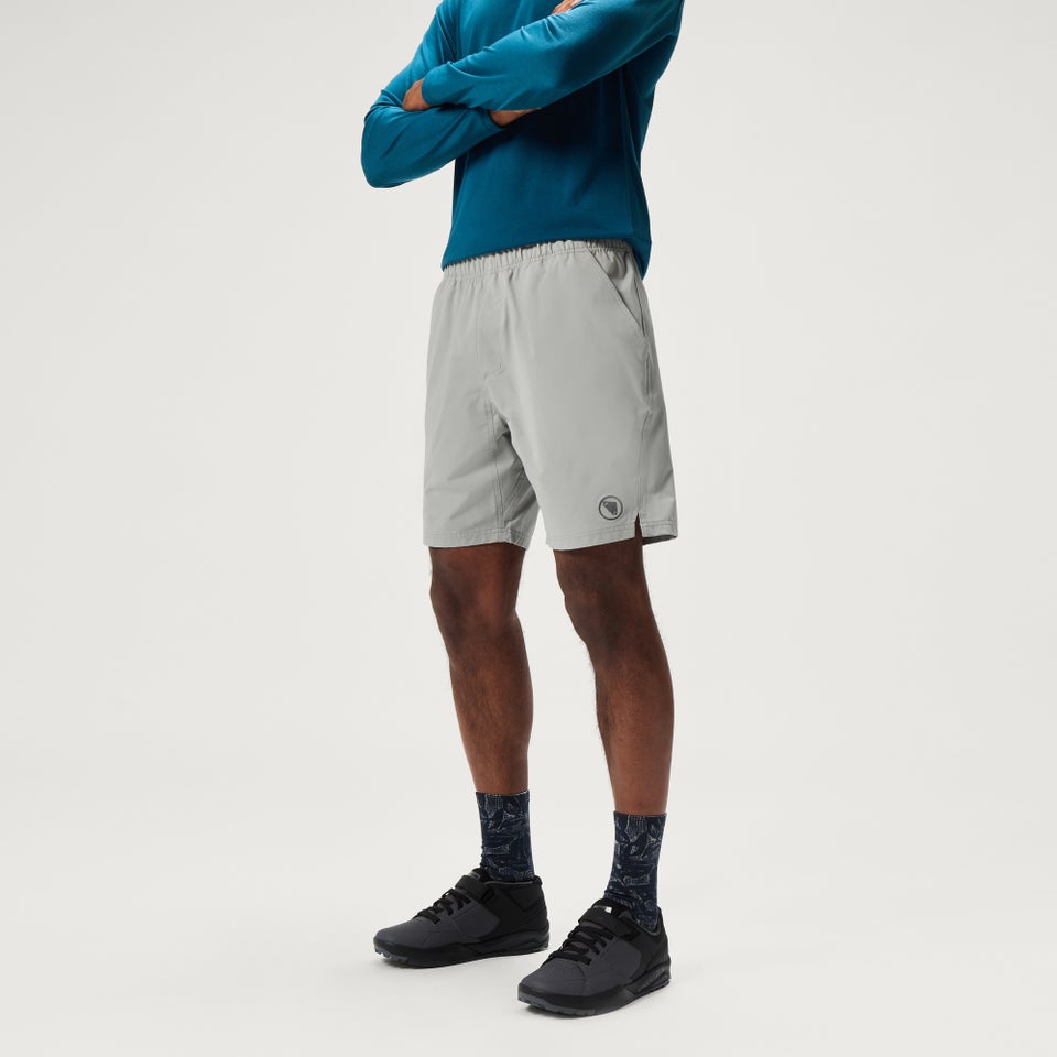 Men's Loop Baggy Shorts (With Liner) - Dreich Grey