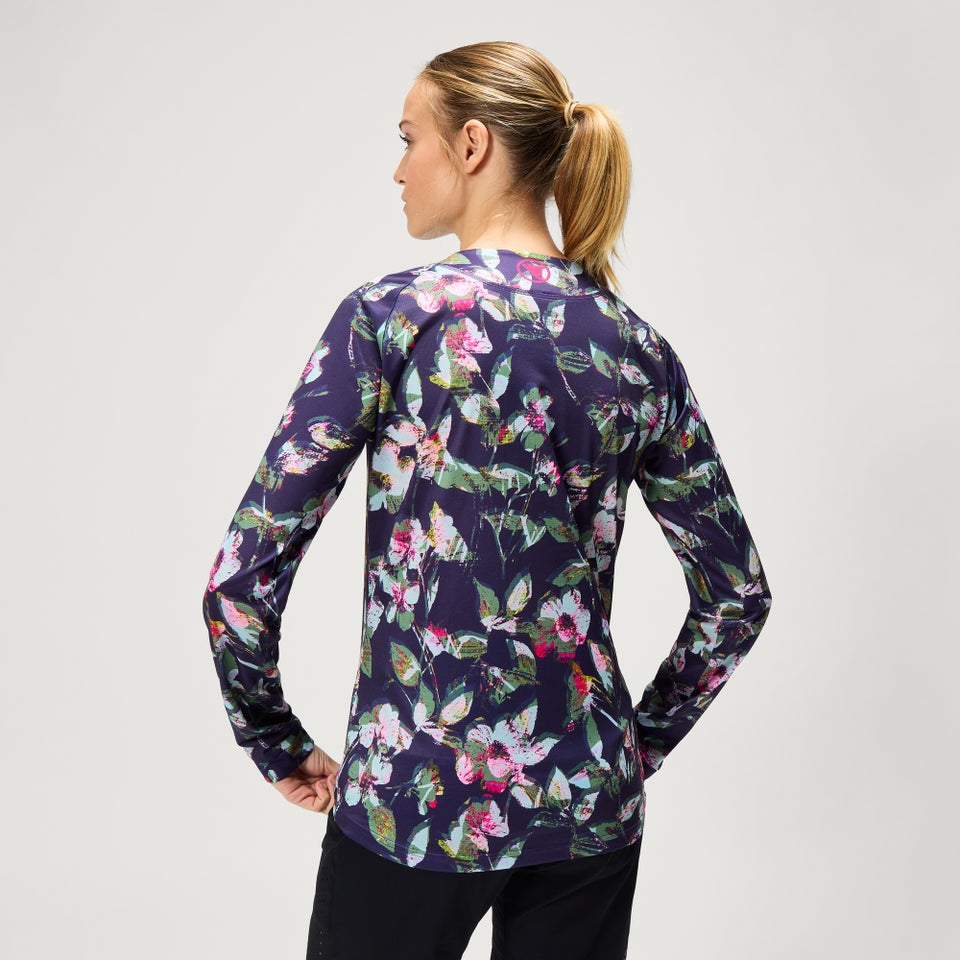 Women's Ltd Floral L/S Tee - Bramble
