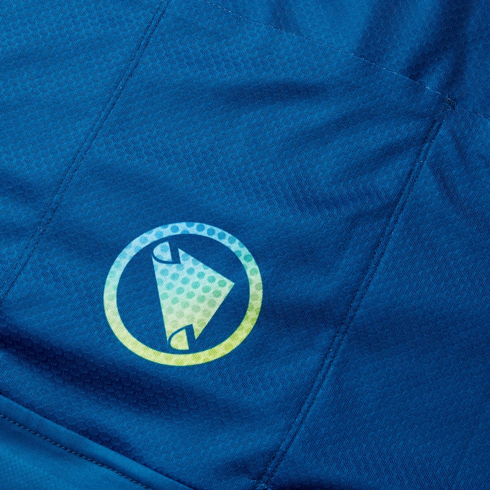 Men's FS260 Bitmap S/S Jersey - Barra Blue