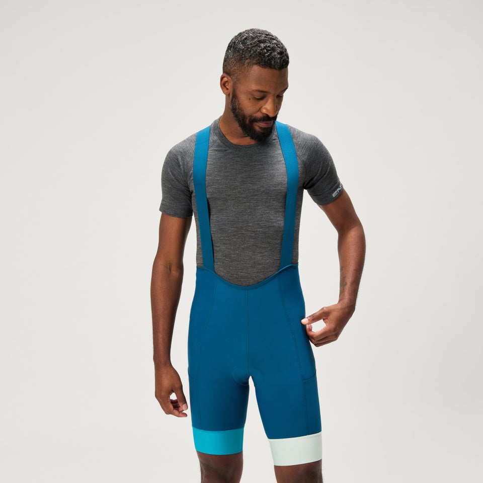 Men's Loop Bib Shorts - Barra Blue