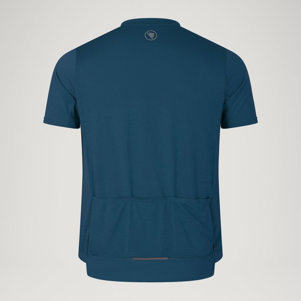 Men's Loop S/S Zipped Jersey - Barra Blue
