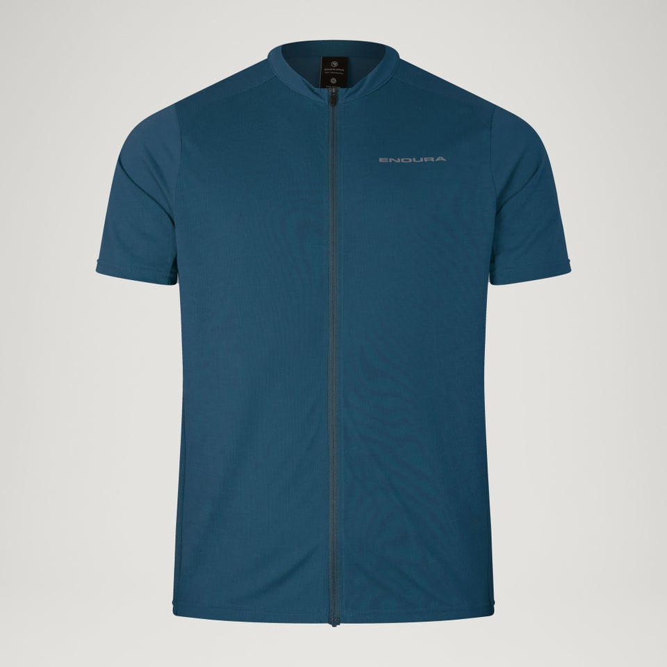 Men's Loop S/S Zipped Jersey - Barra Blue