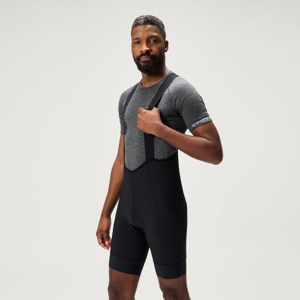 Men's Loop Bib Shorts - Black