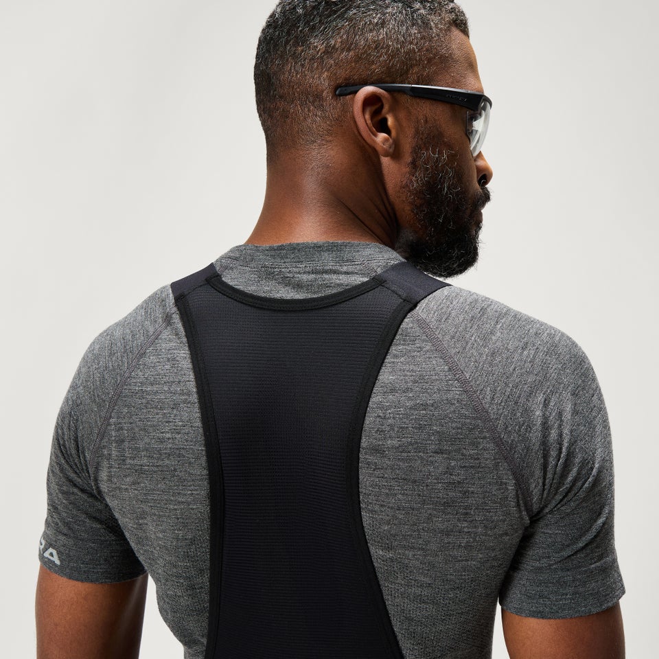 Men's Loop Bib Shorts - Black