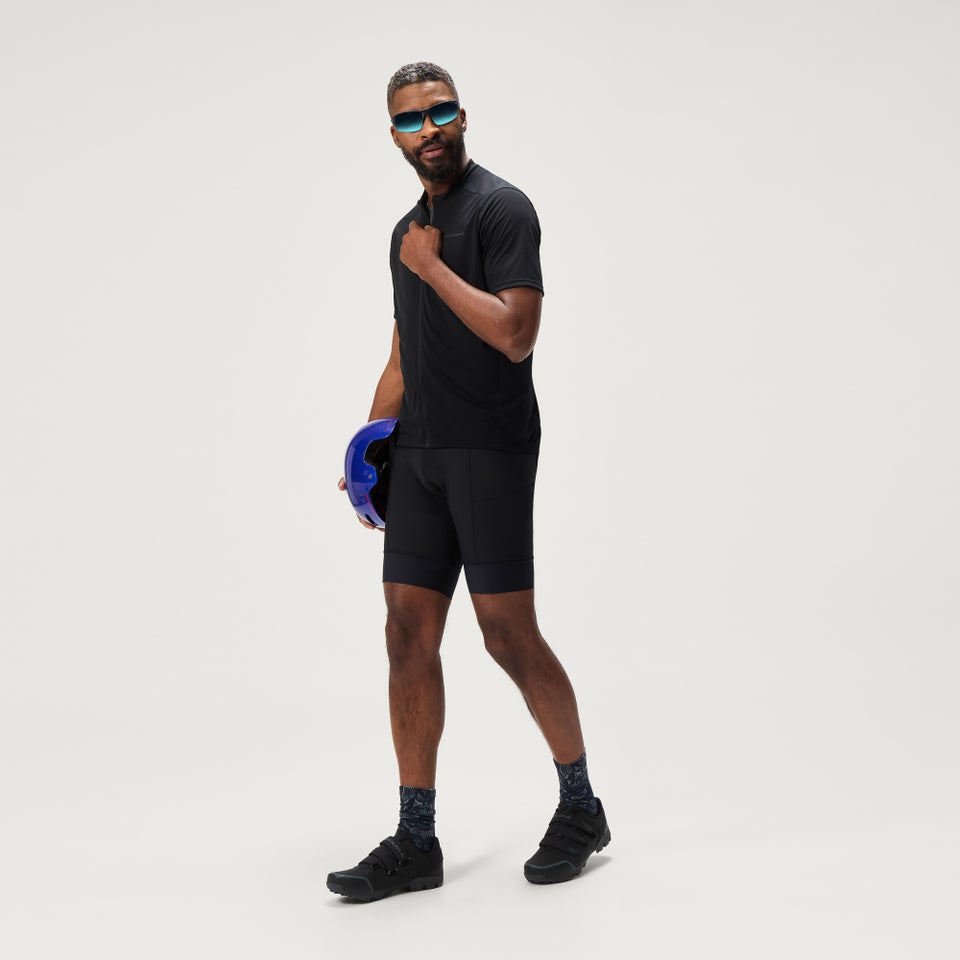 Men's Loop Bib Shorts - Black