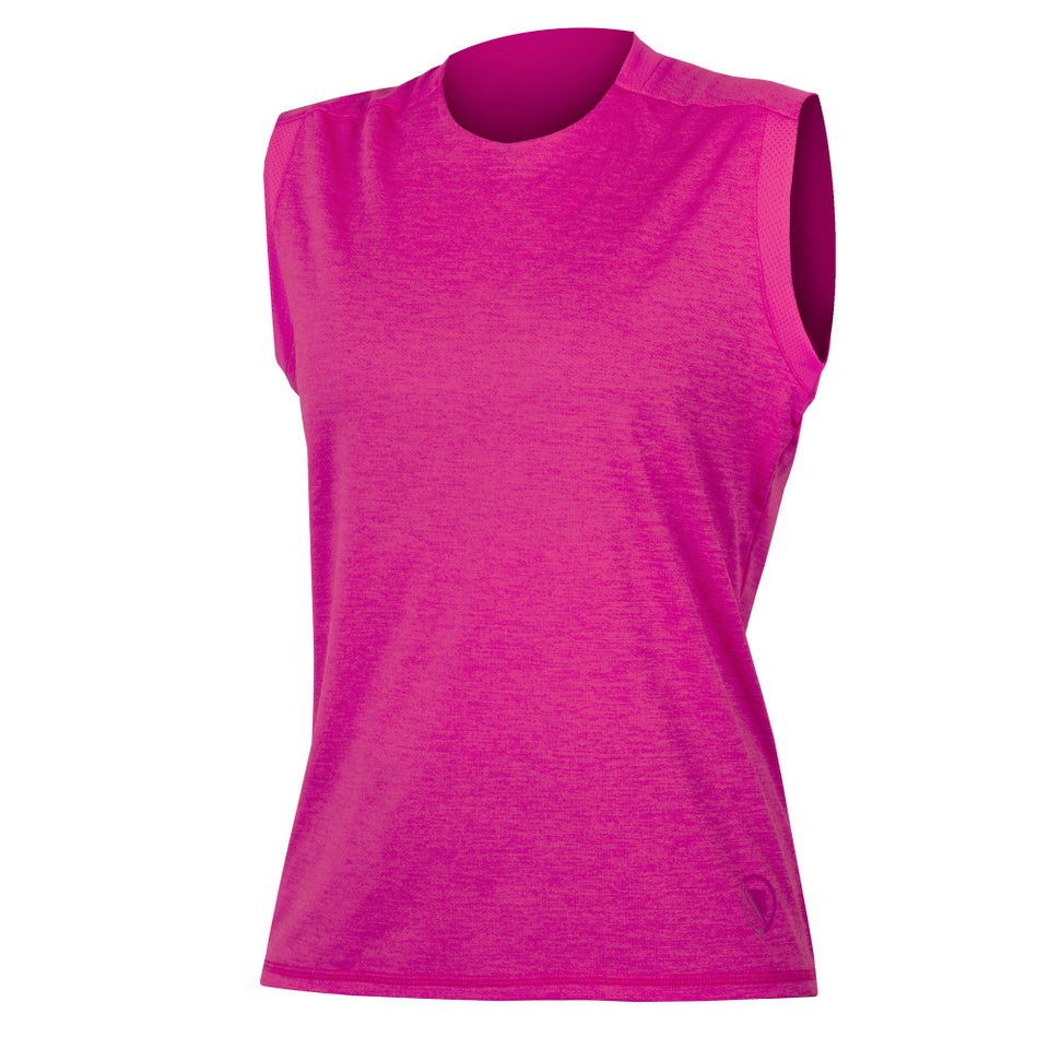 Women's SingleTrack Tank Top - Pink Pop