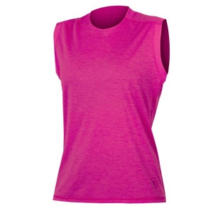 Women's SingleTrack Tank Top - Pink Pop - XL