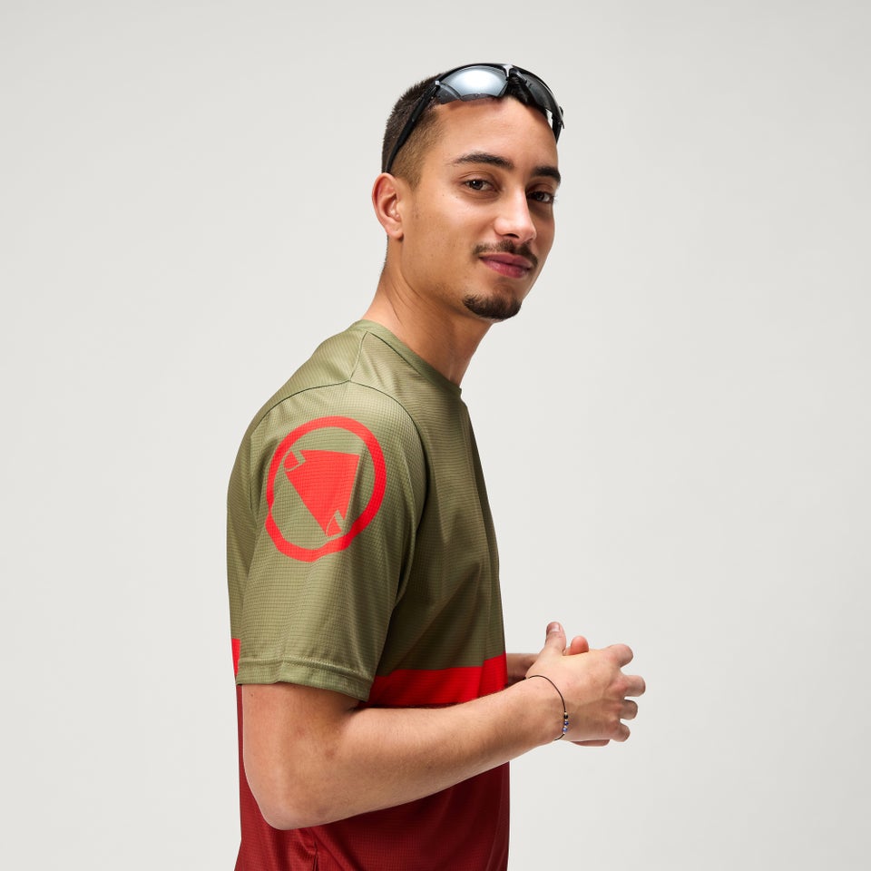 Men's SingleTrack Core Tee II - Tweed Green