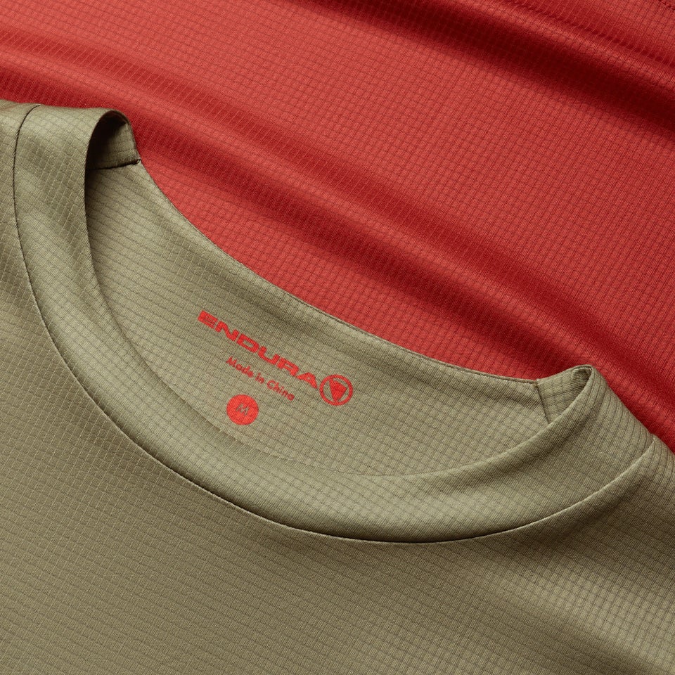 Men's SingleTrack Core Tee II - Tweed Green