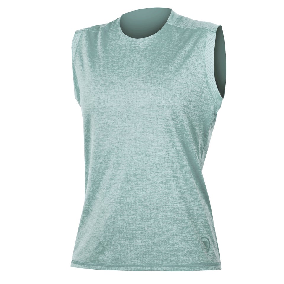 Women's SingleTrack Tank Top - Mains Gray