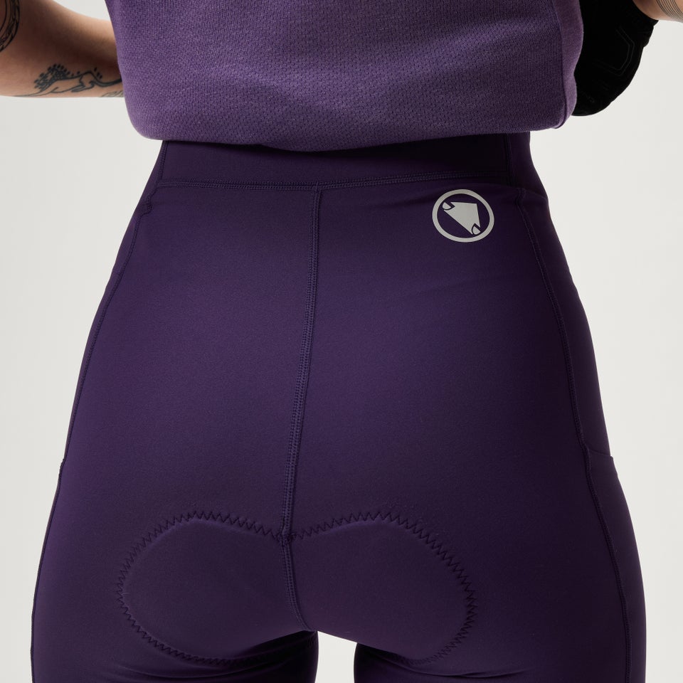 LOOP Waist-Shorts für Damen - Lila