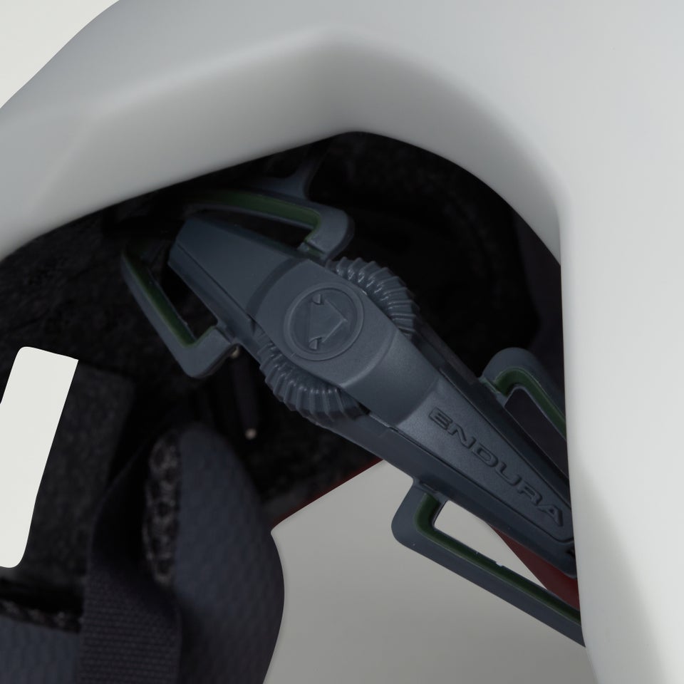 SingleTrack Full Face Helm - Tweed Grün